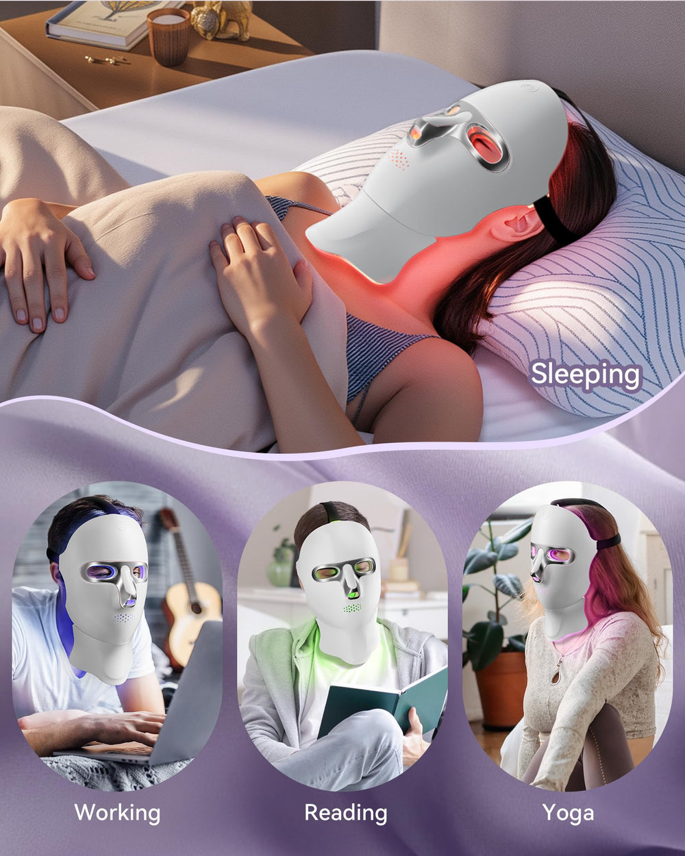 FOLOKE home use light therapy routine integrated into daily skincare