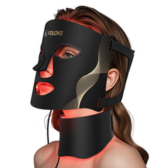 FOLOKE silicone mask surface detail highlighting comfortable wear and fit