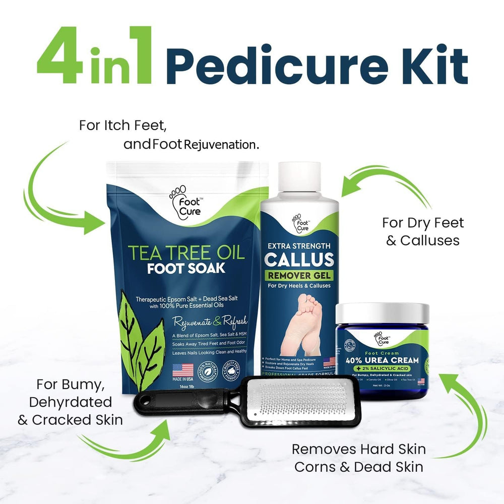 FOOT CURE foot file smoothing rough patches for smoother feet.