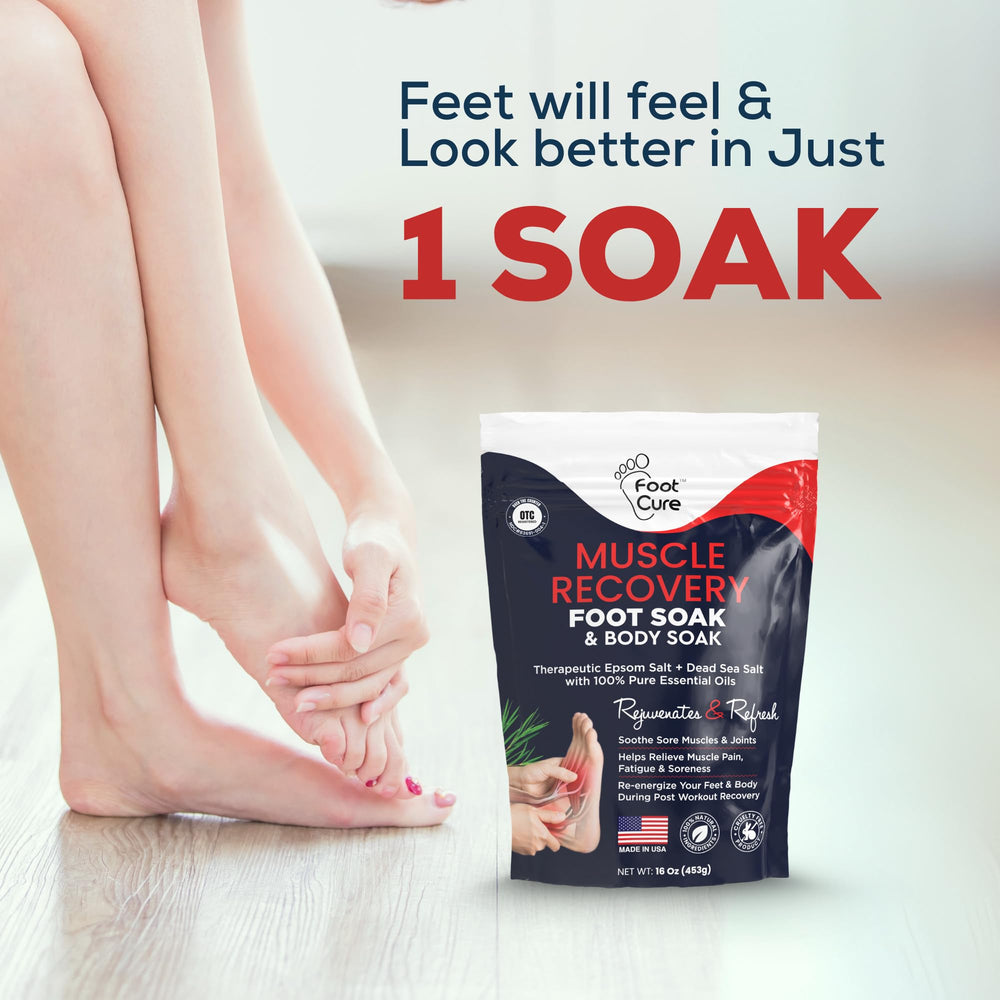 Foot Cure Relaxation massage after a long day of foot care.
