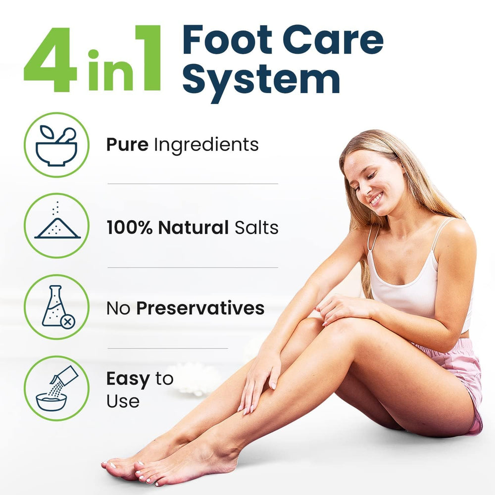 FOOT CURE urea cream 40 percent hydrates and soothes skin.