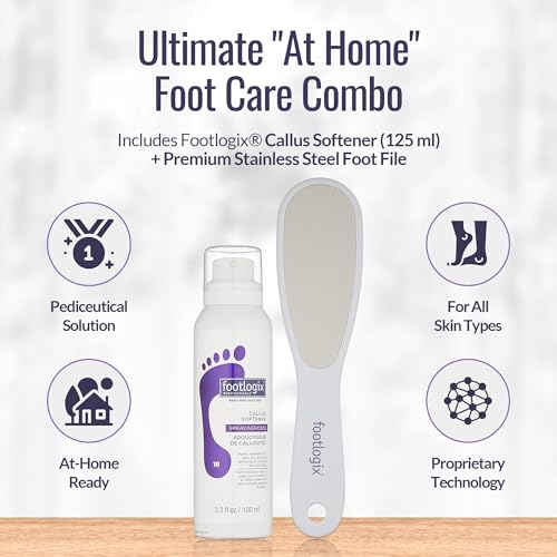 Footlogix Foot File double-sided for smoothing rough skin during a DIY pedicure
