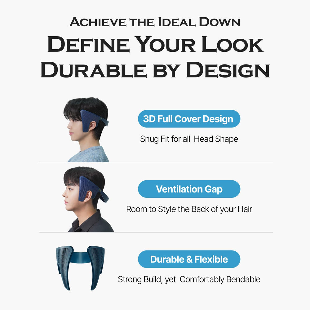FORBEAUT Dropset precision-fit for taming sideburns and puffy edges