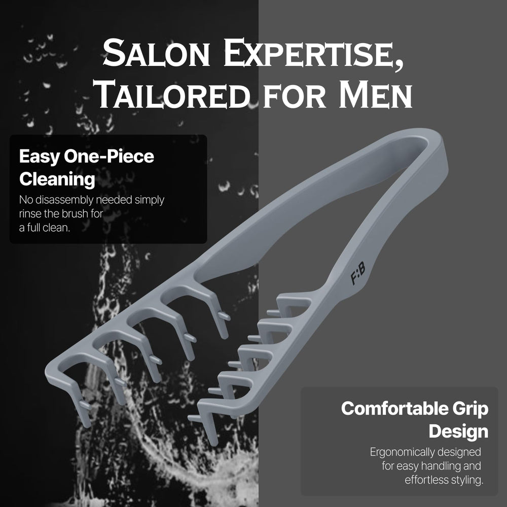FORBEAUT Shadow Hair Brush lightweight construction supports easy, everyday styling.