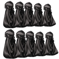 ForceWave silky durags pack cover shows a 10-piece set for versatile daily wear.