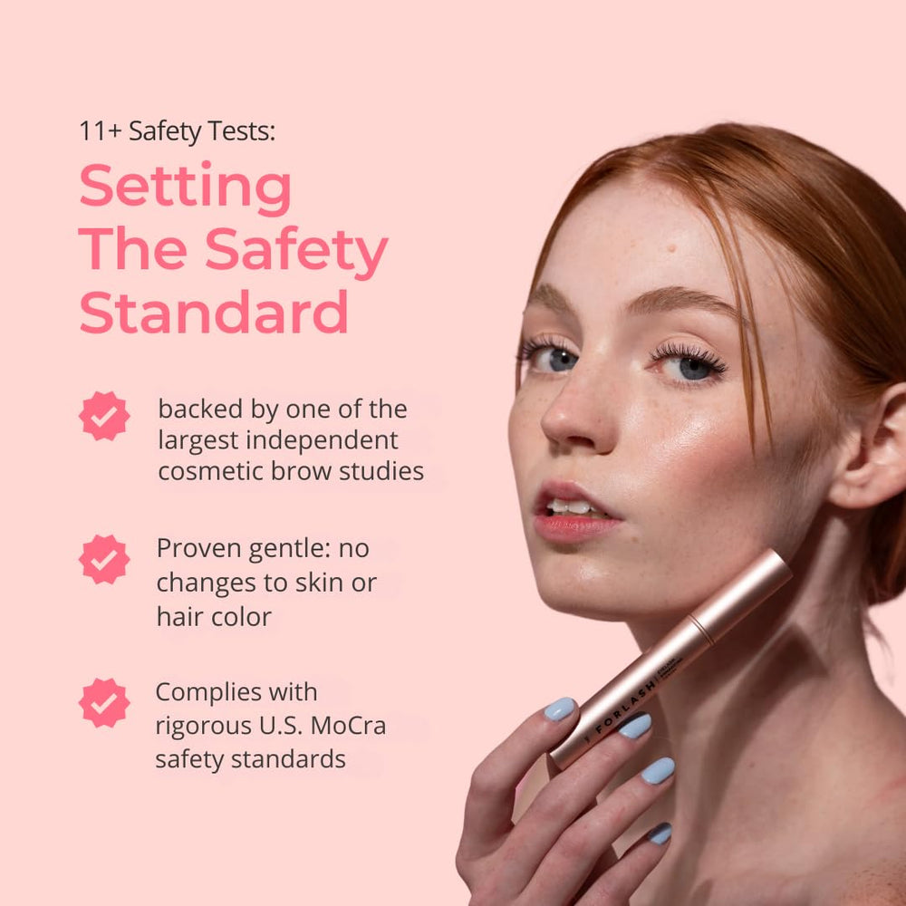 Forchics Eyebrow Growth Serum daily routine with precise applicator