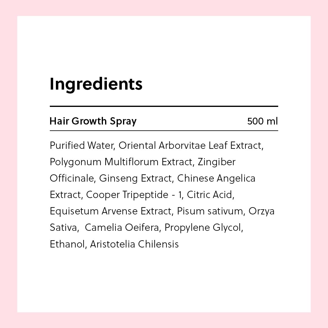 ForChics Hair Growth Serum progress-ready suggests potential fuller hair with consistent use