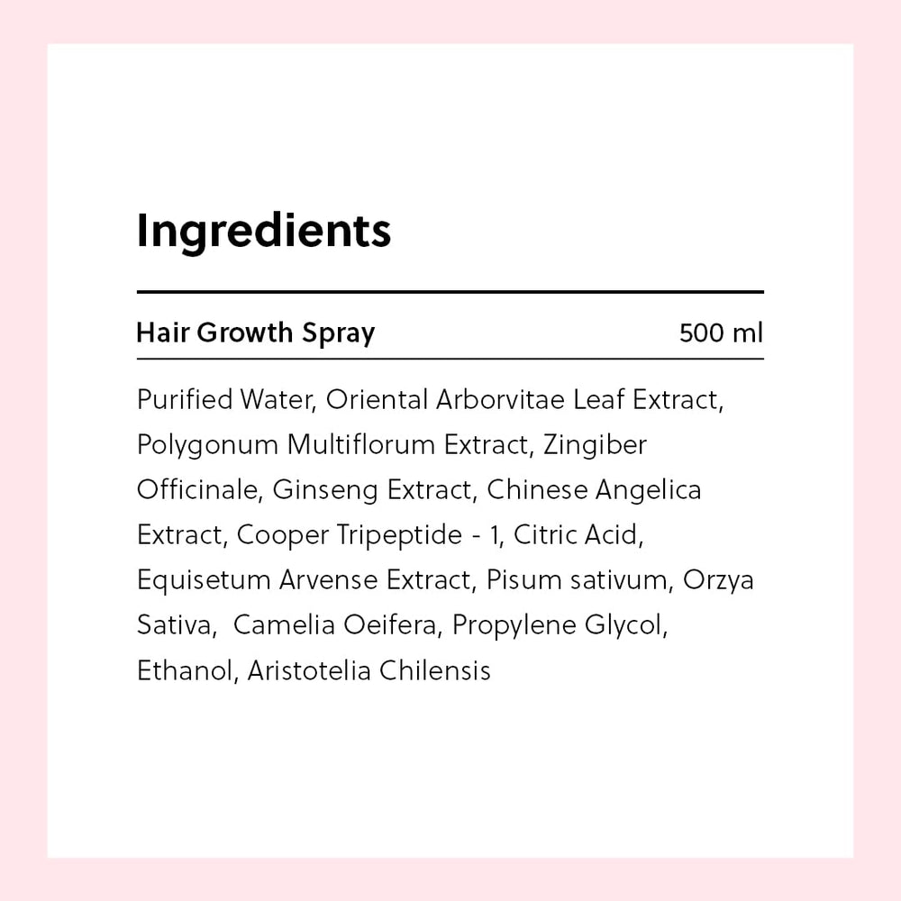 ForChics Hair Growth Serum progress-ready suggests potential fuller hair with consistent use
