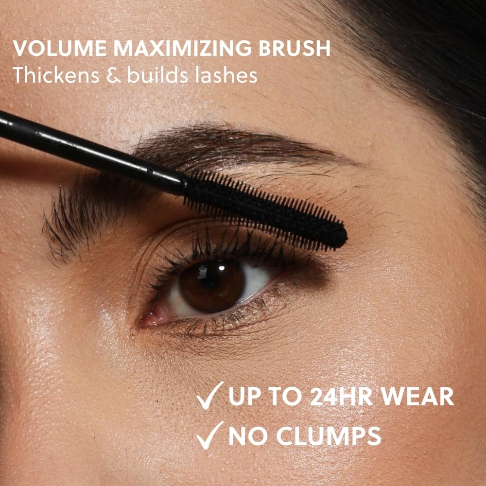 ForChics Nourishing Mascara packaging-front emphasizes hormone-free, gentle daily use.