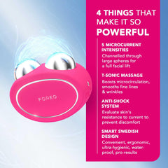 FOREO Bear conductive serum bottle 30ml supports hydration and conductivity.