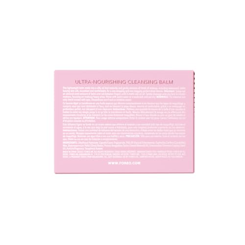 FOREO Cleansing Balm application in hand demonstrates smooth makeup removal.