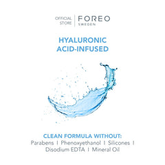 FOREO H2Overdose UFO device closeup for activated facial treatment prep