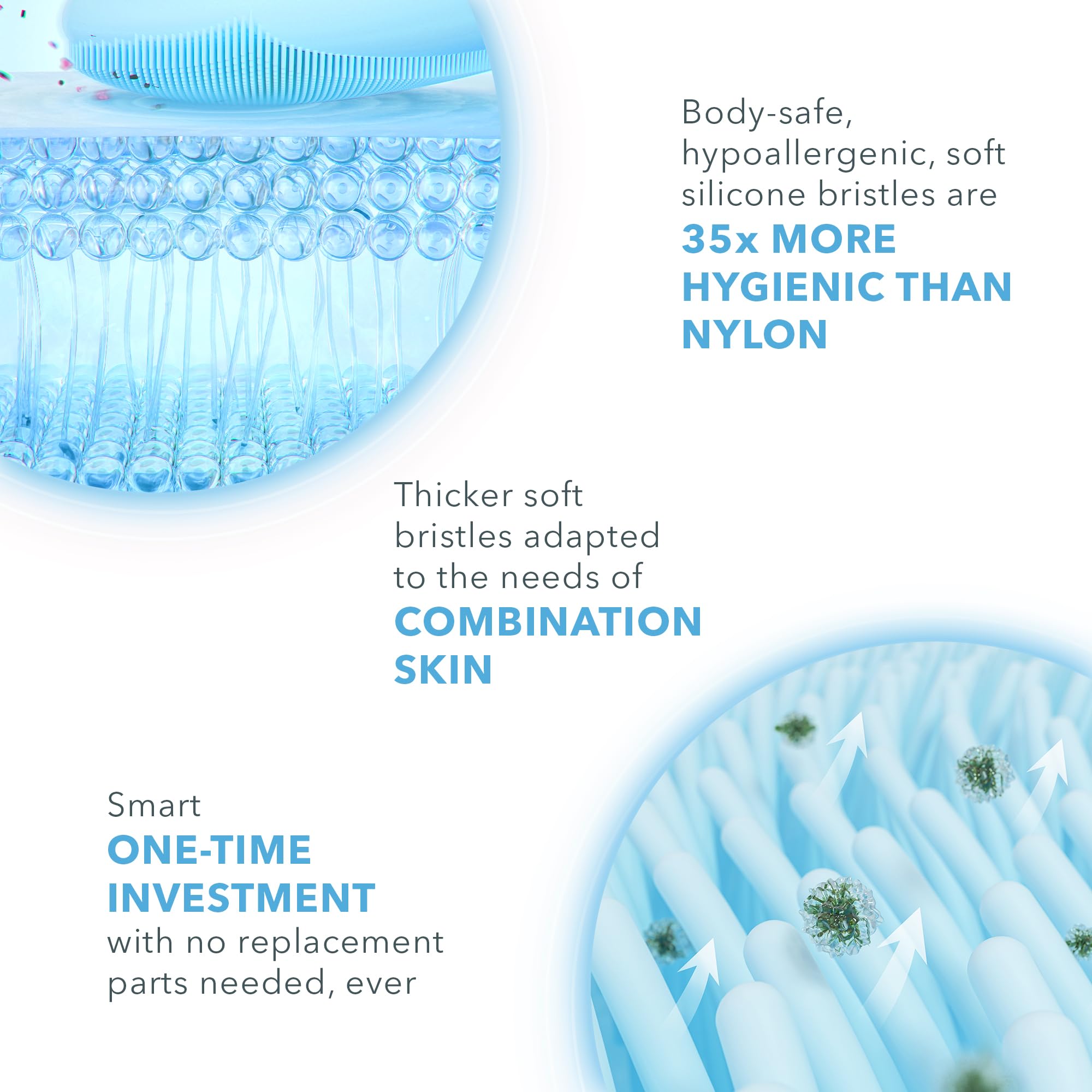 FOREO LUNA 3 app controlled massage routines target areas for firming