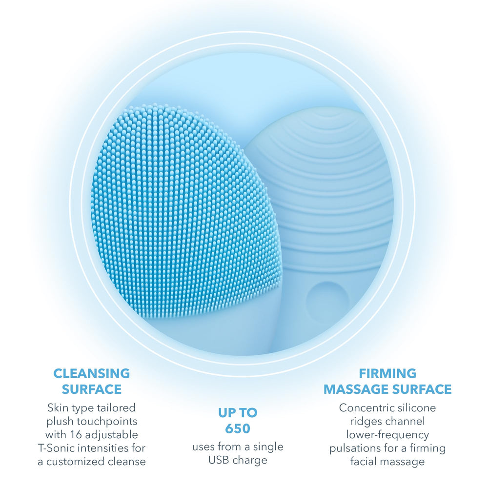 FOREO LUNA 3 long battery life supports hundreds of treatments