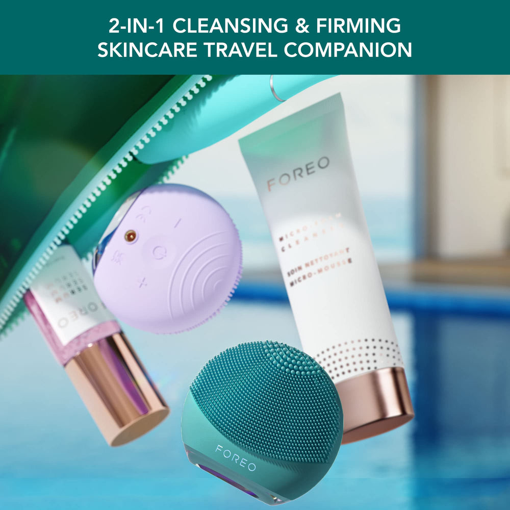 FOREO LUNA 4 go firming back ridges gently tones daily.