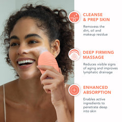 FOREO LUNA 4 ultra-hygienic silicone closeup reduces potential bacterial exposure.