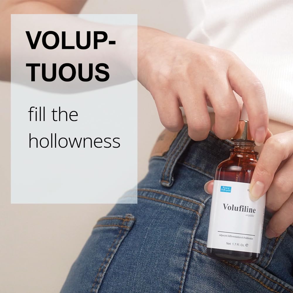 Closeup of Volufiline Serum dropper enabling precise, waste-free dispensing.