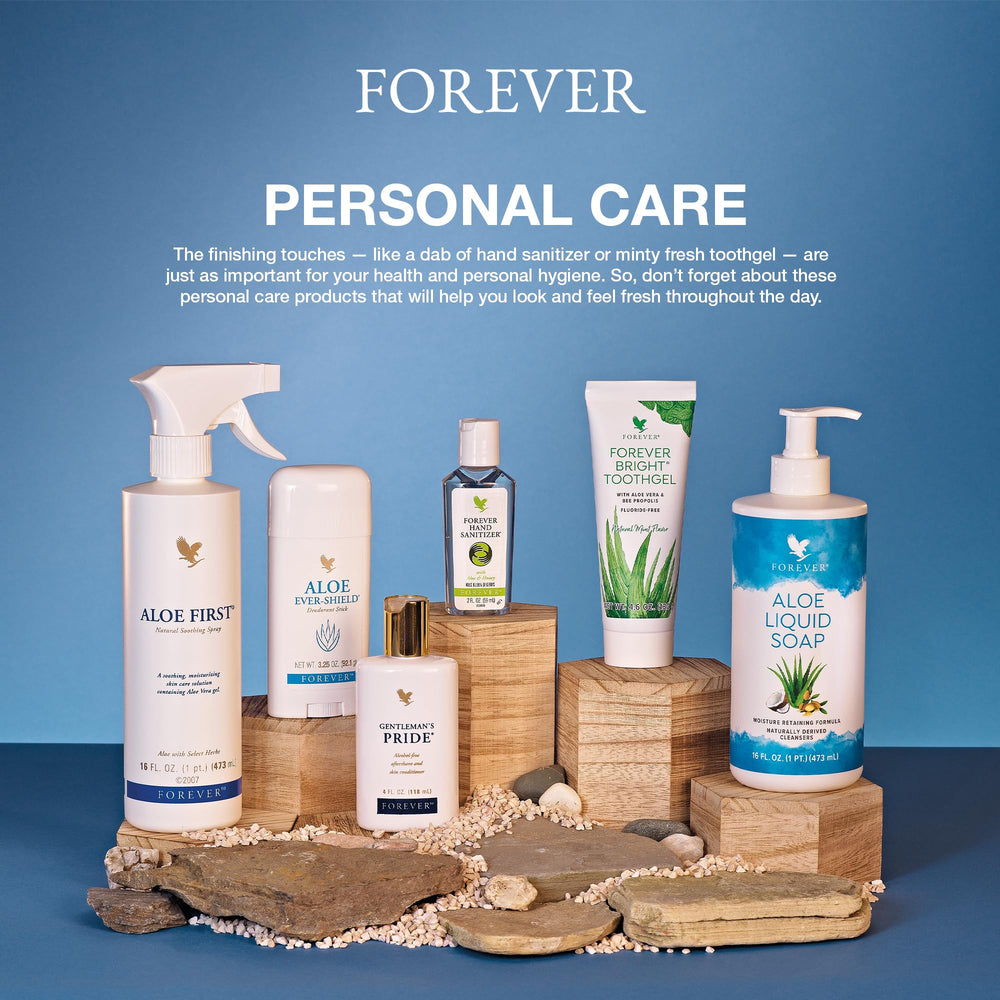 Forever Living Aloe Ever-Shield patch test suggestion supports safe use on skin.