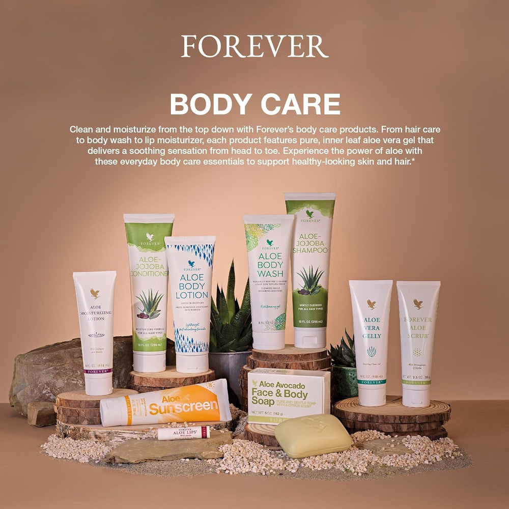 Forever Living Aloe Vera Gelly 4-oz packaging ready for home use