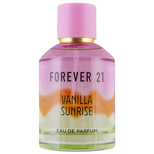 Forever 21 Vanilla Sunrise top notes vanilla bean—warm sweetness to kick off your scent.