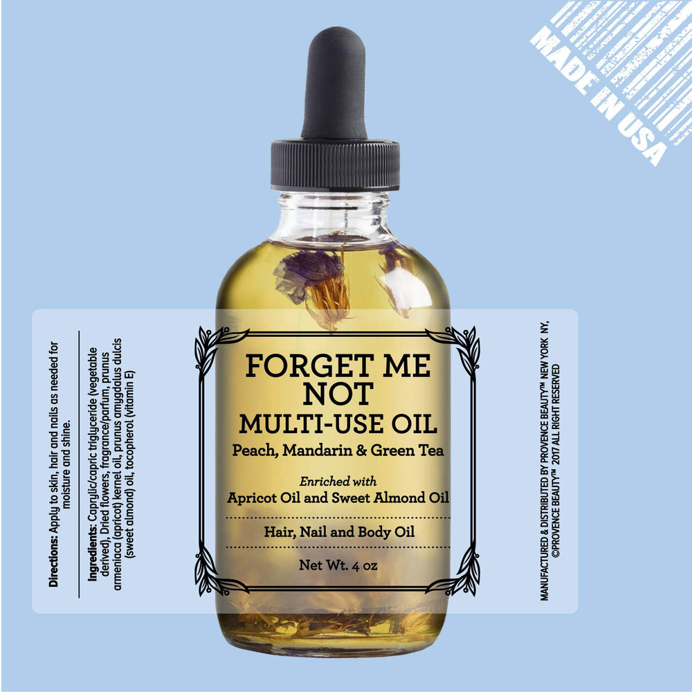 Forget-Me-Not oil provides skin hydration and elasticity support.