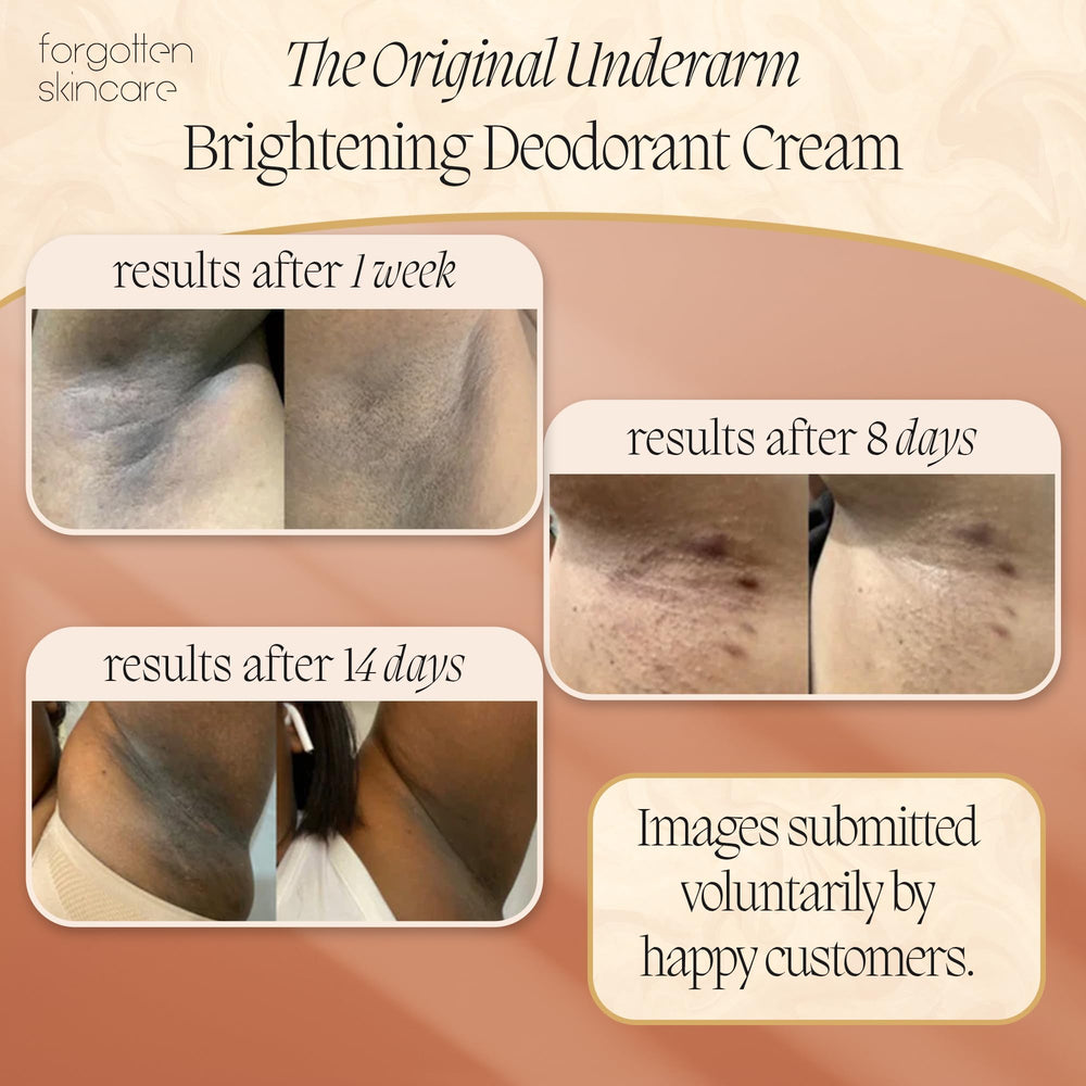 Forgotten Skincare cream texture closeup showing creamy consistency