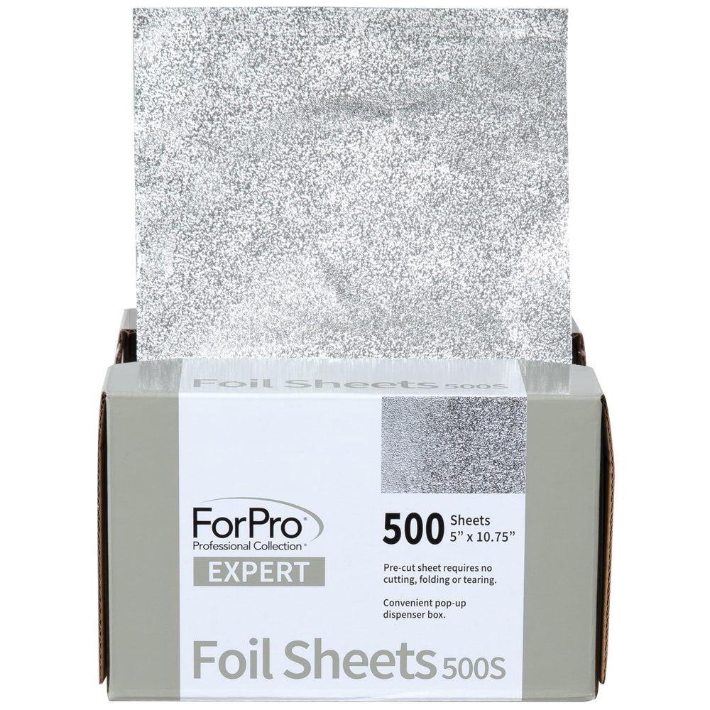 ForPro Expert embossed foil sheets with orange peel texture for durable hair color application