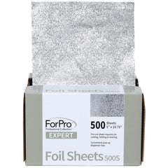 ForPro Expert embossed foil sheets with orange peel texture for durable hair color application