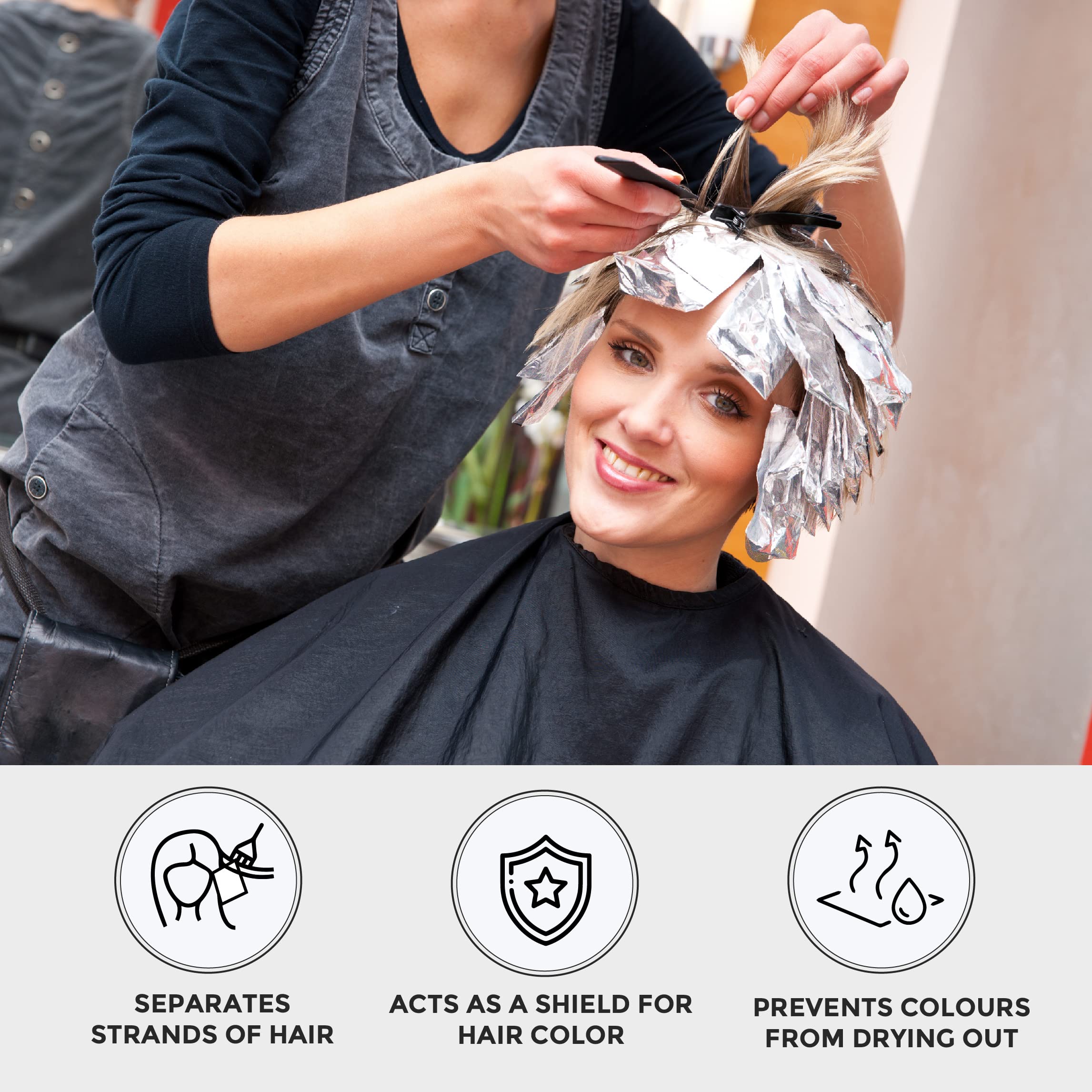 ForPro Expert 500-count foil sheets keep salons stocked during busy days
