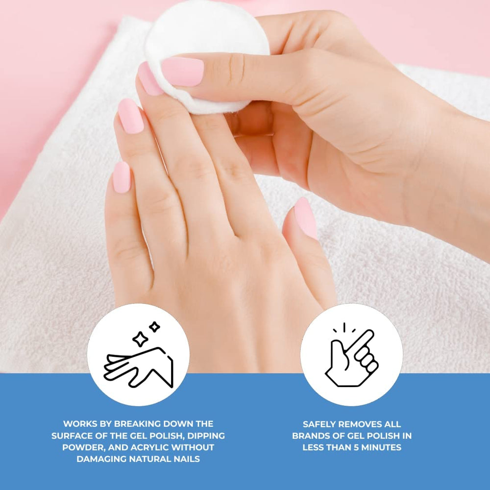 Compact professional kit with ForPro Expert Jiffy Gel Polish Remover