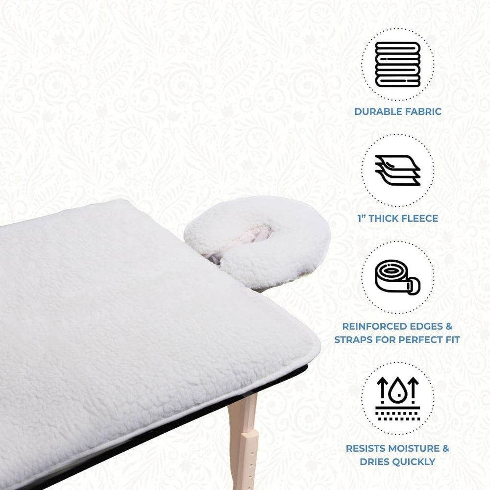 ForPro Fleece Pad bundle showing pad and face rest cover included