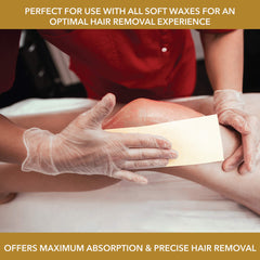 ForPro natural muslin epilating roll on body-wax removal showing smooth finish