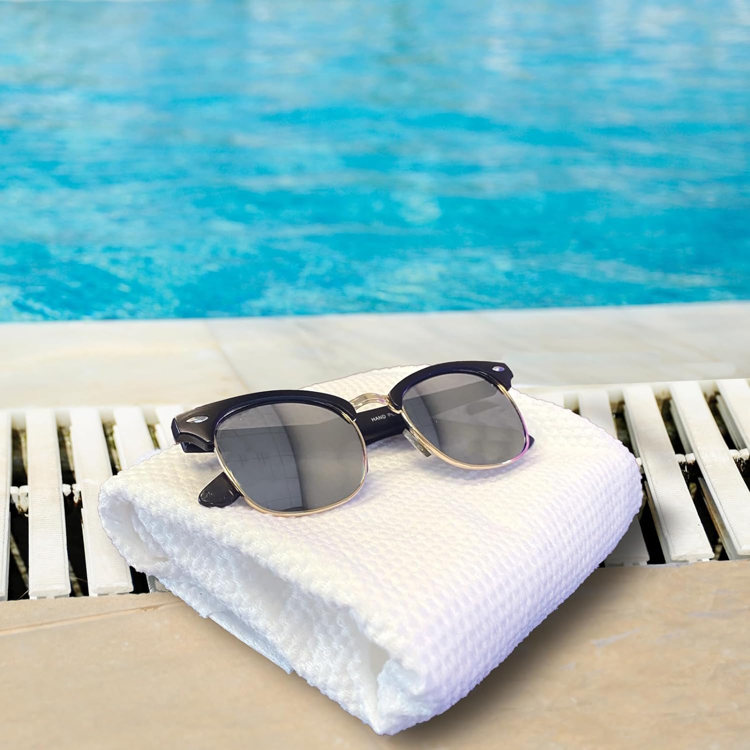 ForPro nonwoven-soft disposable towel designed to avoid scratching during hair and facial rinses.