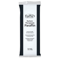 ForPro Nurture paraffin bath-ready block melts at 127F for quick home spa sessions.