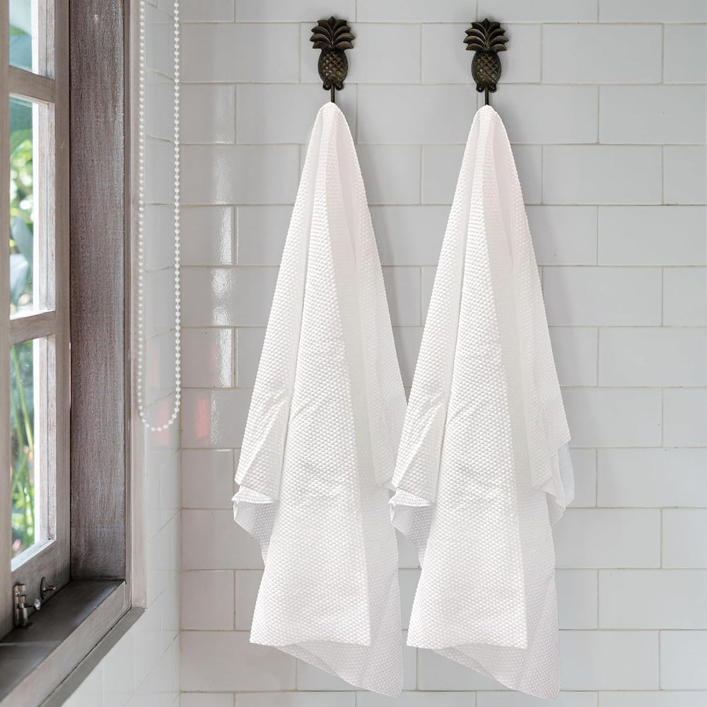 ForPro premium-collection white towel for clean, professional salon presentation.