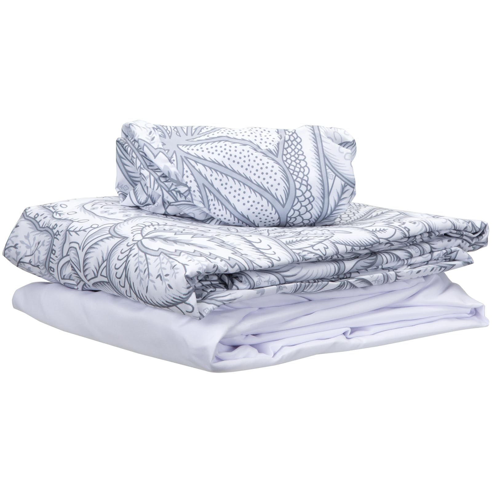 ForPro massage flat sheet island tranquility spread showcases clean elegant table presentation.