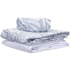 ForPro massage flat sheet island tranquility spread showcases clean elegant table presentation.