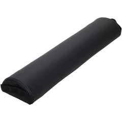 ForPro Premium Half-Round Bolster Pillow front view supports spine alignment during yoga