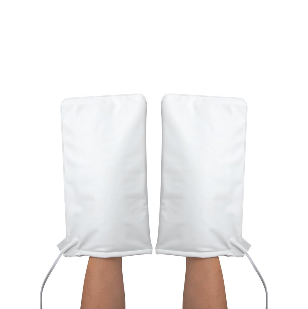 ForPro Premium Heated Mitts closed view deliver soothing spa warmth for prepping hands
