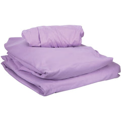 ForPro lavender microfiber material showcases stain and wrinkle resistance for busy spa days.