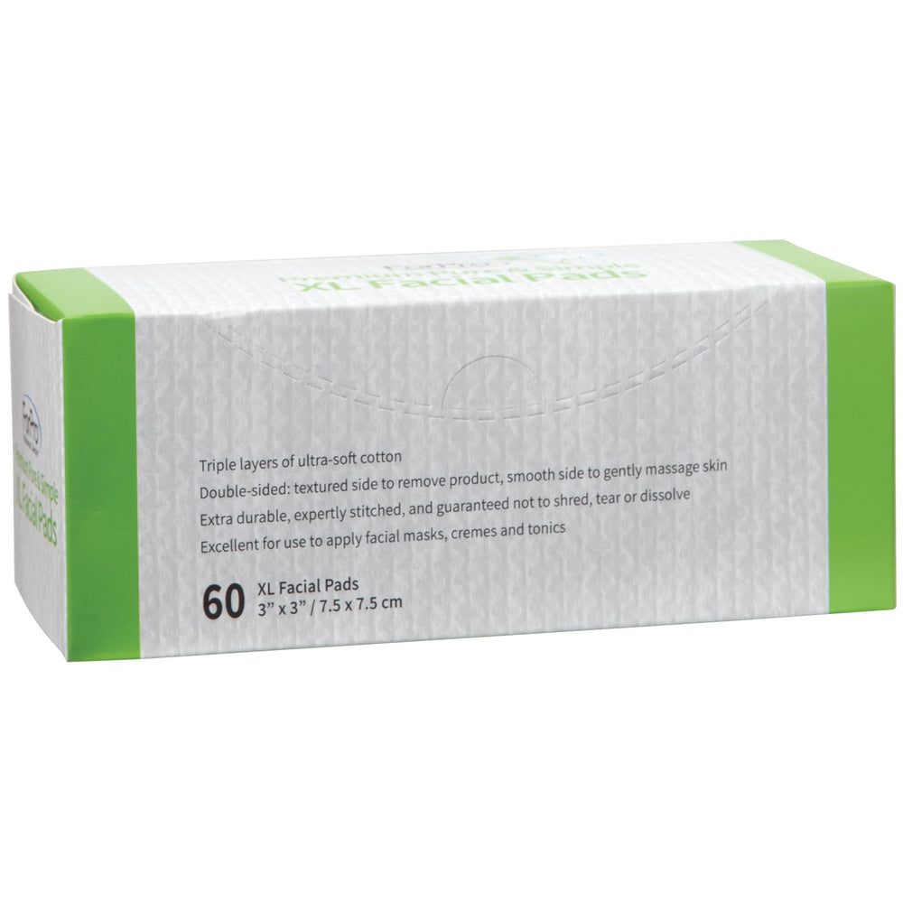 ForPro Premium Pure & Simple XL Facial Pads durable texture close-up—won’t shred.