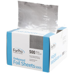 ForPro embossed foil sheets in pop-up dispenser simplify color application