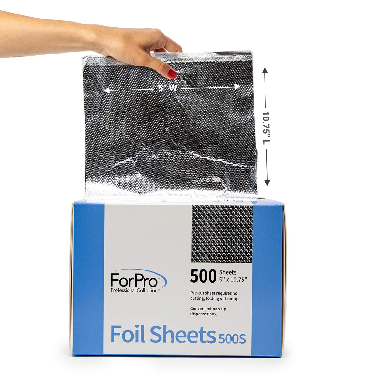 ForPro professional collection pop-up dispenser aids fast sheet handling