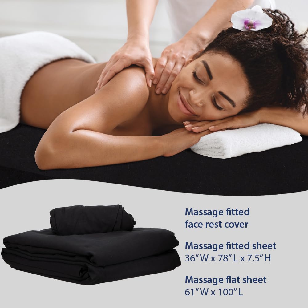ForPro Professional Collection sheets with an all-around elastic band ensure a secure fit