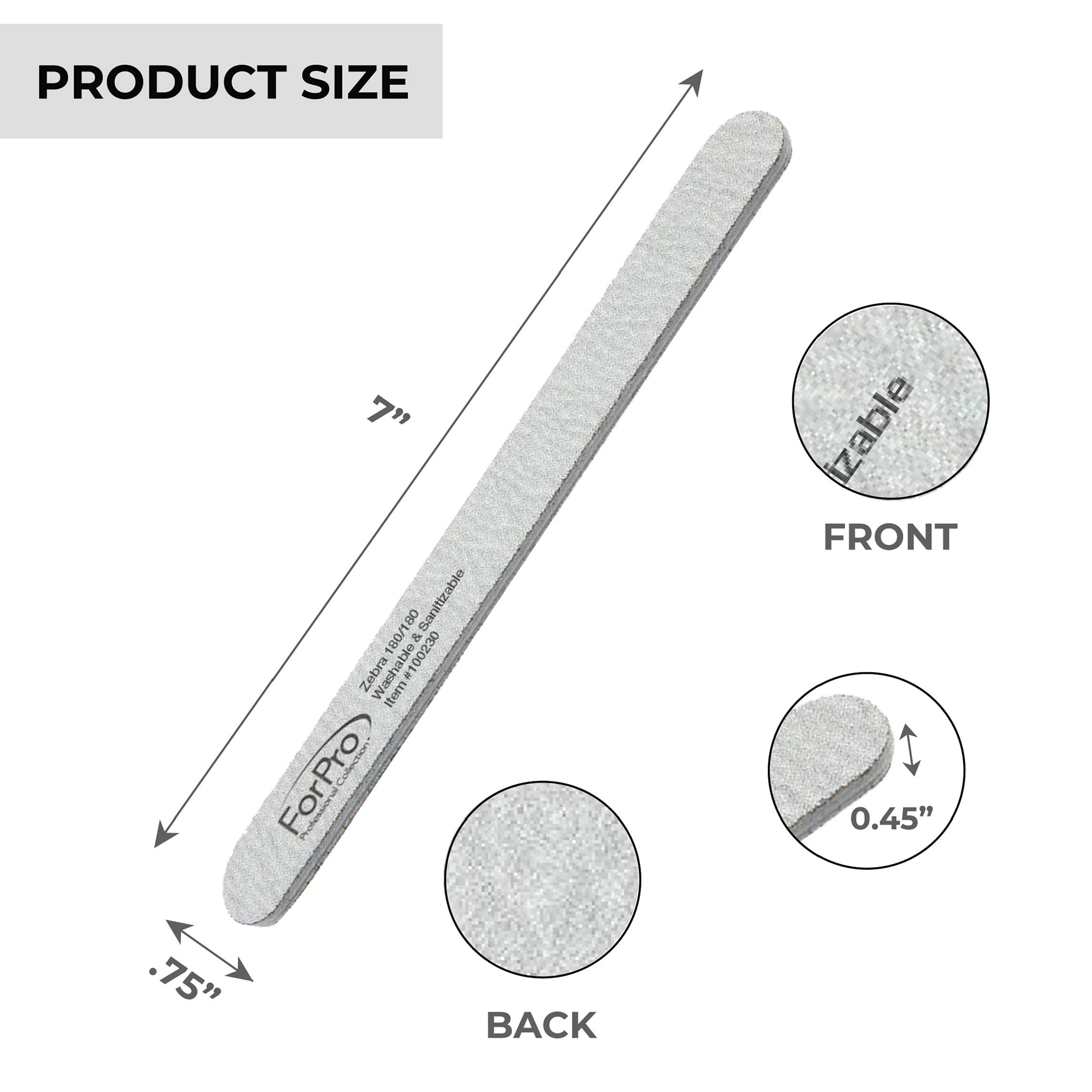 ForPro Zebra Foam Board close-up reveals cushioned core for fast, precise filing.