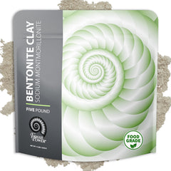 Fossil Power Bentonite Clay Powder 5lb bulk for DIY masks and detox routines