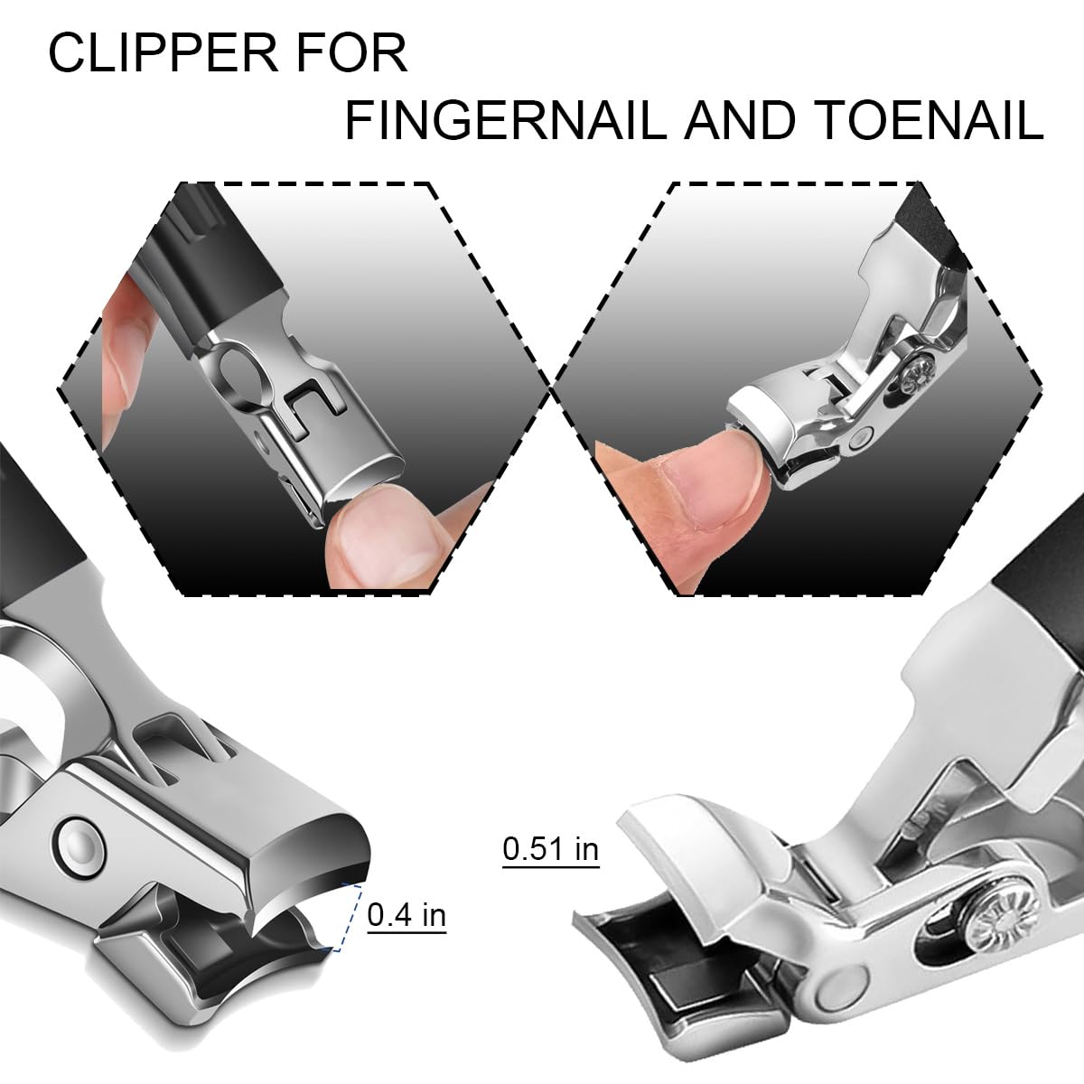 Fotiwesd pregnant-friendly toenail clippers minimize bending