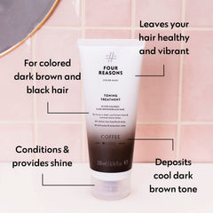 Four Reasons Color Mask Coffee application demonstrates conditioning color deposition