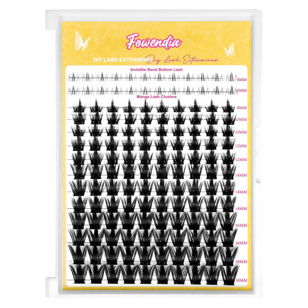 Fowendia California Sunset clusters offer versatile day-to-night lashes for 8-18mm looks