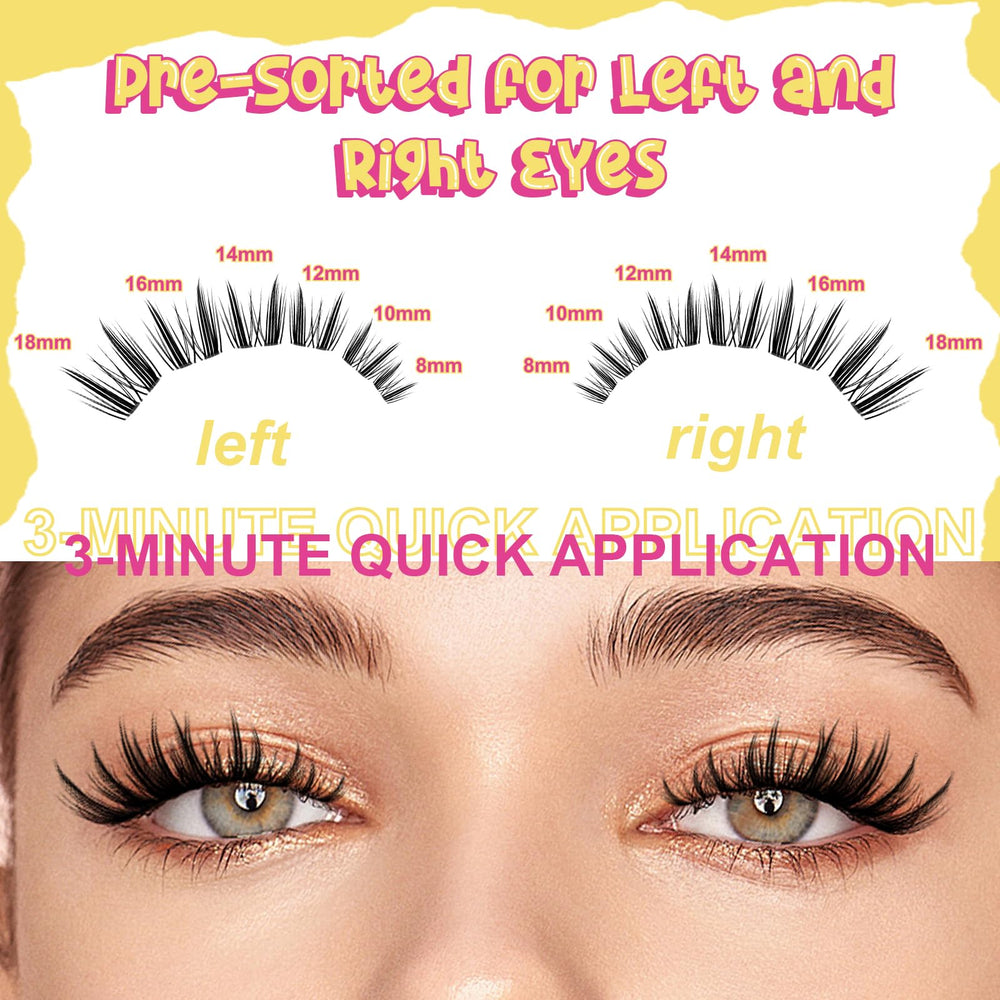 Fowendia lash bond and sealer application demonstrates secure, long-lasting hold.
